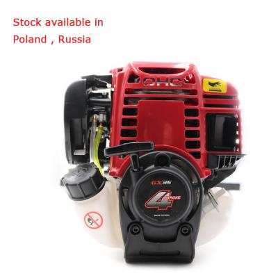 China 4-Stroke 2021 New Aftermarket 4 Stroke Engine Gas Petrol Engine For GX35 Brush Cutter Engine 35.8cc CE Approved for sale