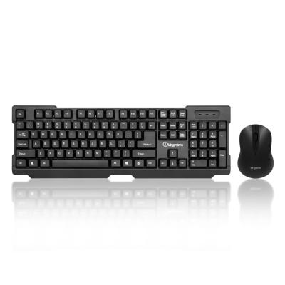 China Waterproof 2.4G optical wireless mouse and keyboard combo for business and office use for sale