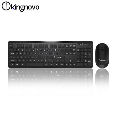 China Hot-selling Ultra Thin Desktop Combo OEM Amazon Wireless Keyboard and Mouse Combo Wireless Colorful Computer Keyboard and Mouse for Laptop for sale