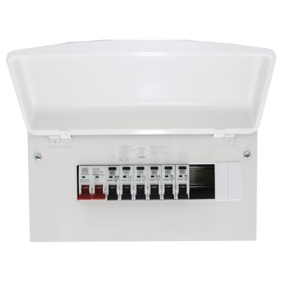 China Metal SENTINEL Mk new style 230v power distribution box 12way metal cald consumer unit for sale