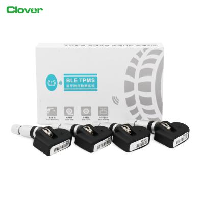 China 4 PCS IOS Car TPMS Tire Pressure Monitor Sensor System BLE 4.0 TPMS Support For Android BLE4.0O for sale