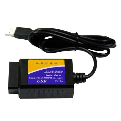 China Support All Newest OBDII Protocols C04HU-1 USB Cable Junction Multi Diagnostic Shenzhen OBDII Car Scanner Elm327 USB OBD2 Car Automobile Scanners for sale