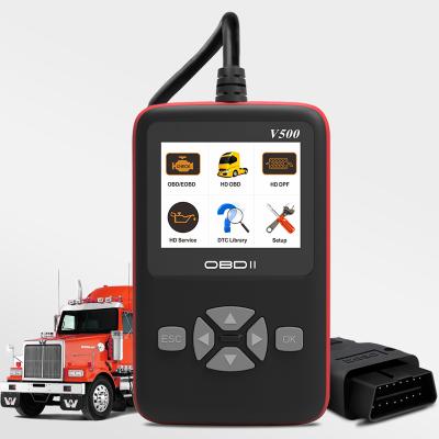 China V500 Trucks Cable Junction Diagnostic Tools Trucks 2019 New Truck Obd2 24v Car And Truck Cheap Diagnostic Tool for sale