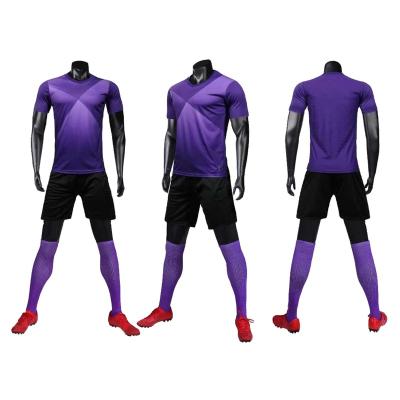 China Creative Custom Logo American Football Team Uniform Quick-Drying Design Sports Jersey Outdoor Soccer Wear Set for sale