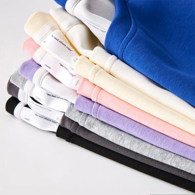 China Top Anti-wrinkle Hoodie Manufacturers Supply Fashionable Unisex Solid Crewneck Sweater Design Premium Hoodies Hoodies for sale