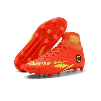 China Outdoor Trainning Soccer Shoes Breathable High Quality Mens Soccer Shoes Boys Teens Training Boots Sports Soccer Shoes for sale