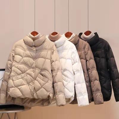 China Lightweight Short Waterproof Women's Down Jacket Fashion Autumn And Winter Jacket Casual Winter Style Jacket New for sale