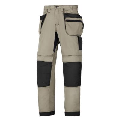 China Custom Good Quality Cotton Resistant Good Quality Men's Workwear Workwear Cargo Pants Knee Pads Pockets Construction Wrinkle Resistant Multi Work Pants for sale