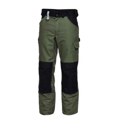 China Wrinkle Resistant Poly Cotton Work Pants Men Knee Protection Cargo Work Trousers Workwear Pants With High Durability for sale