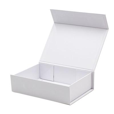 China Recycled Materials Shanghai Magnetic Closure Box Lid Paper Packaging Boxes Foldable Paper Box for sale