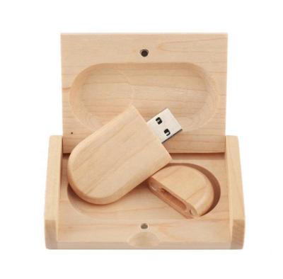 China Wooden Silicone OEM USB Flash Drives Thumb Drives Memory Stick USB 2.0 Pen Drive For Date Storage With Box for sale