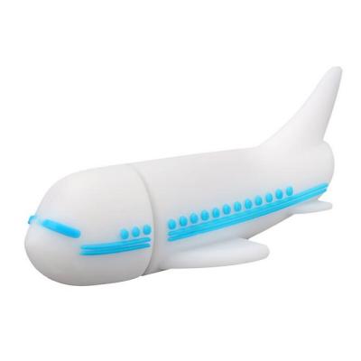 China 2021 Creative Customized PVC OEM PVC Airplane USB Flash Drive With Logo Printing for sale