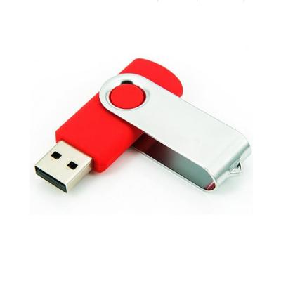 China custom print rectangle logo twist swivel swivel fancy usb 8gb pendrive for sale