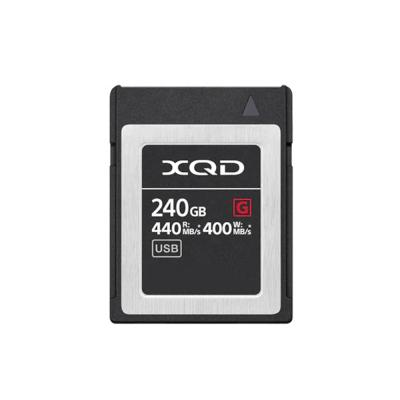 China 4K Camera Video XQD Camera Card 240GB G Series 440M/s XQD Memory Card Professional For Nikon/Sony for sale