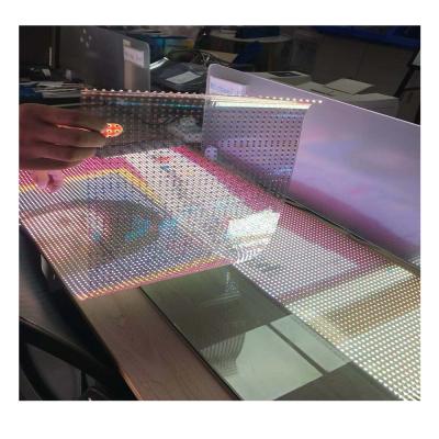 China High Quality Buildings Module Soft Flexible Arbitrary Shape Curved P10 Led Display Module for sale