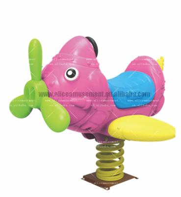 China Ride On Toy Lovely Horse Outdoor Kindergarten Amusement Equipment Rocking Children Can Choose From A Variety Of Rocking Horse Shapes for sale