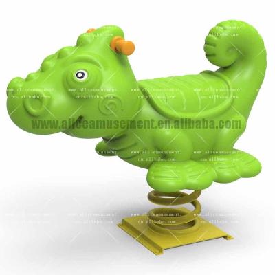 China Ride On Toy Lovely Horse Outdoor Kindergarten Amusement Equipment Rocking Children Can Choose From A Variety Of Rocking Horse Shapes for sale