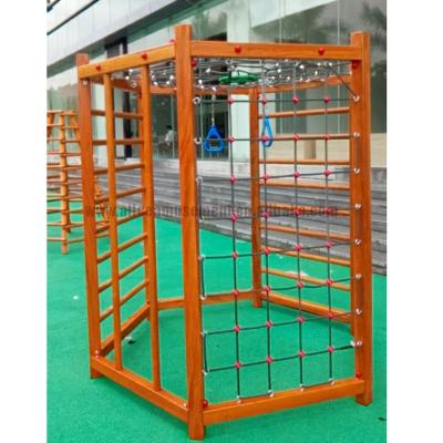 China Alice Large Wooden Fun Outdoor Equipments For Solid Wood Kids for sale