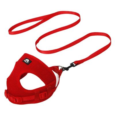 China Wholesale Custom Breathable Strap Type Chest Pet Leash Worker Teddy Dog Leash for sale