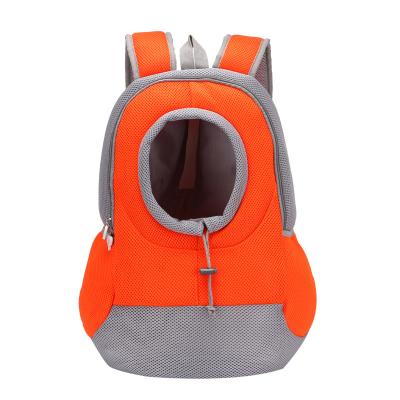 China Carry Travel Pack Dog Cat Shoulder Chest Pet Backpack Breathable Carry Outdoor Foldable Carrier Bag for sale