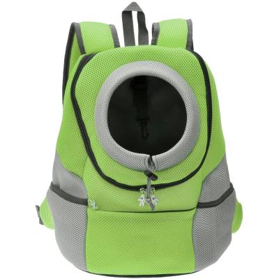 China Breathable Pets Go Out Chest Backpack Dog Shoulders Breathable Mesh Cloth Comfortable Backpack Pet Carrying Bag for sale