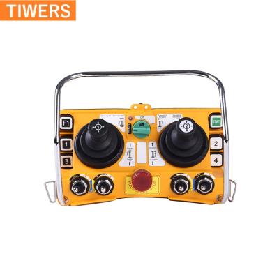 China FCC Hydraulic Crane Remote Control , 330MHz Joystick Radio Remote Control for sale