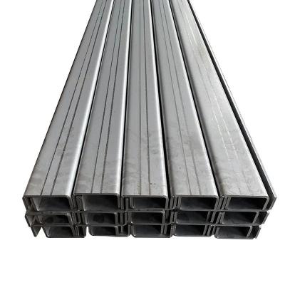 China JIS ASTM 304 201 301 Grade Stainless Steel Channel Hot Rolled / Cold Rolled For Industry for sale