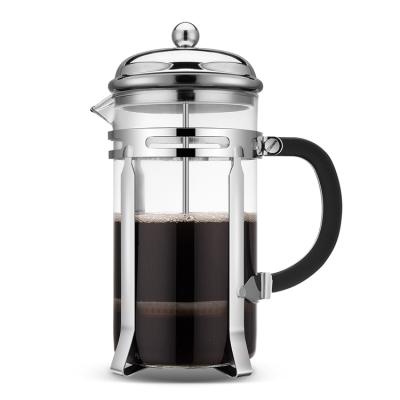 China Sustainable Household French Press Filtration 1000Ml High Quality French Press for sale