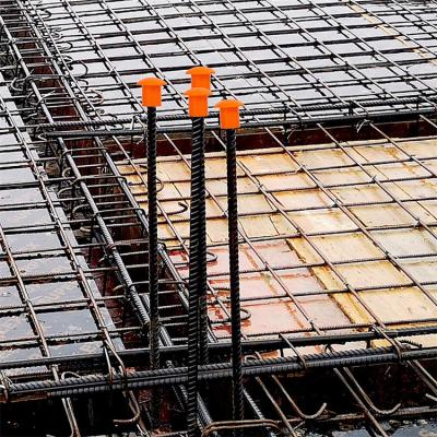 China Durable Plastic Rebar Construction Cap Safety Rebar Accessories Concrete Safety Cover for sale