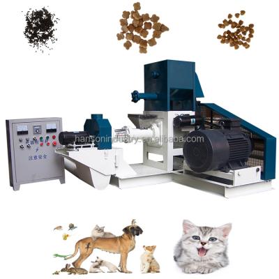 China Dry Dog Dog Food Pellet Making Machine , Pet Food Extruder for sale