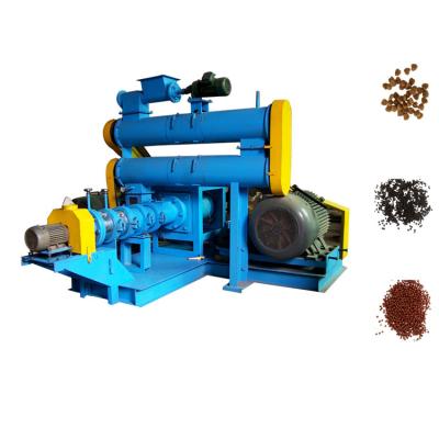 China Fish feed DSP135 wet type fish feed extruder line / floating fish feed making machine pellet extruder for sale