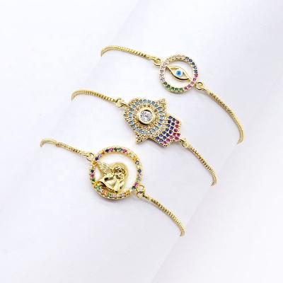 China New original CLASSIC European American bracelet fashion personality eye bracelets string for sale