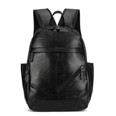 China Multi Function Waterproof Luxury Men Travel Waterproof PU Leather Backpack for sale