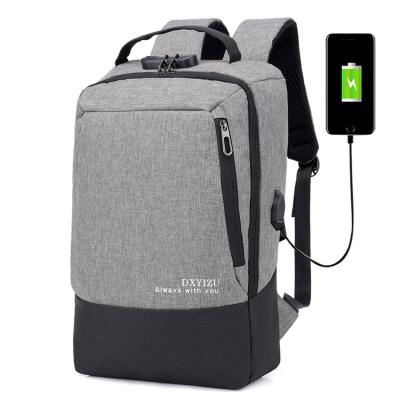 China With Anti-theft Charging USB Private Label Backpack Bag Backpack For Men for sale