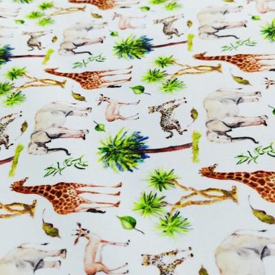 China Goodbum Polyester Printing Waterproof Custom PUL Laminated Fabric Cloth 100% Waterproof Diaper Cloth for sale