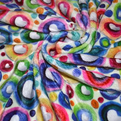 China Antistatic Most Popular Selling Knitted 100% Polyester Flannel Fleece Fabric for sale