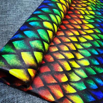 China Printing Waterproof Faux Leather Vinyl Leather Fabric For Handmade Craft Hair Bows Earrings Bags Making for sale