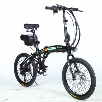 China Factory direct sale 36v 250W high power electric mountain bike steel 20 inch electric vehicle made in China for sale