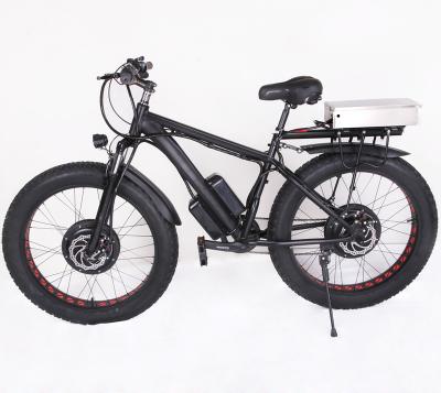 China Aluminum Alloy 26 Inch Fat Tire Electric Bicycle 48V 2000W Electric Bicycle Motorcycle Men (Old) 4.0 and Women's Variable Bicycle for sale