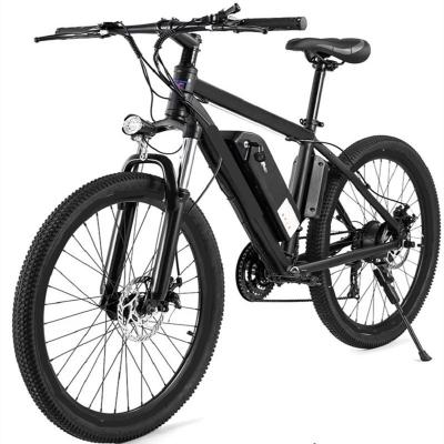 China Cheap Electric Bicycle 350W 500W Aluminum Alloy Motor Fat Tire Mountain Adult Electric Bicycle for sale