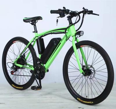 China 2021 36V 250W Electric Steel MTB mountain 26 inch high carbon steel electric bicycle off-road vehicle for sale for sale