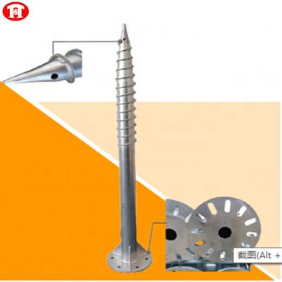 China FOR BASE Ground Screw Solar Panel Mounting Kits Solar Racking System for sale