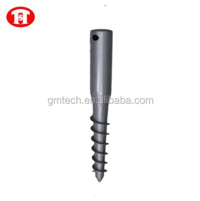 China FOR BASE high quality hand held ground screw and steel green environmental production solar ground screw for sale