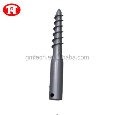 China FOR BASE ground screw for solar mounting and hand held ground screw for base for sale