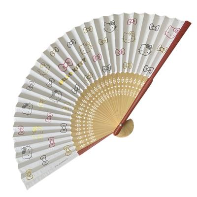 China Europe customize fabric folding fan with brand printing logo engrave promotional craft for sale