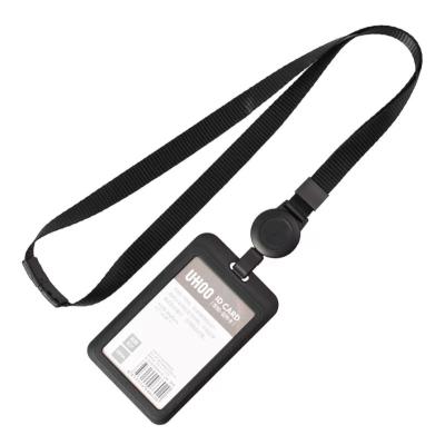 China Customized Sublimated School Name Tag Lanyard With ID Holder for sale