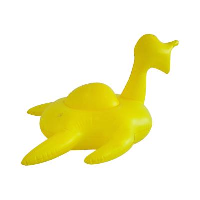 China Customized Design Swimming Pool Toys Unique Inflatable Cute Duck Outdoor Small Yellow Cartoon Animal Model for sale