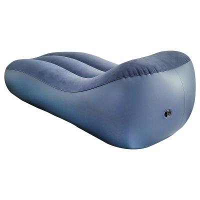 China Hot Sale Custom Inflatable Sofa Automatic Inflatable Sofa And Push In The Air Sofa Bed Camping Automatic Inflatable Foldable Sofa for sale