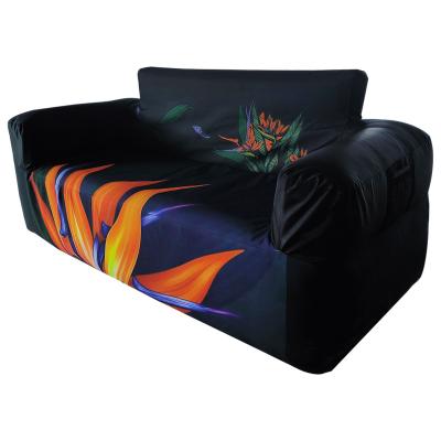 China Foldable Sofa Bed PVC Folding Chair Living Room Sofas Modern Armchair Living Room Inflatable Double Couch for sale