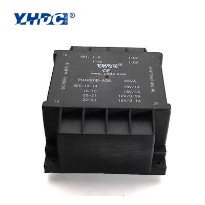 China Power AC PCB Step Down Welding Transformer 220V 15V 60VA for sale